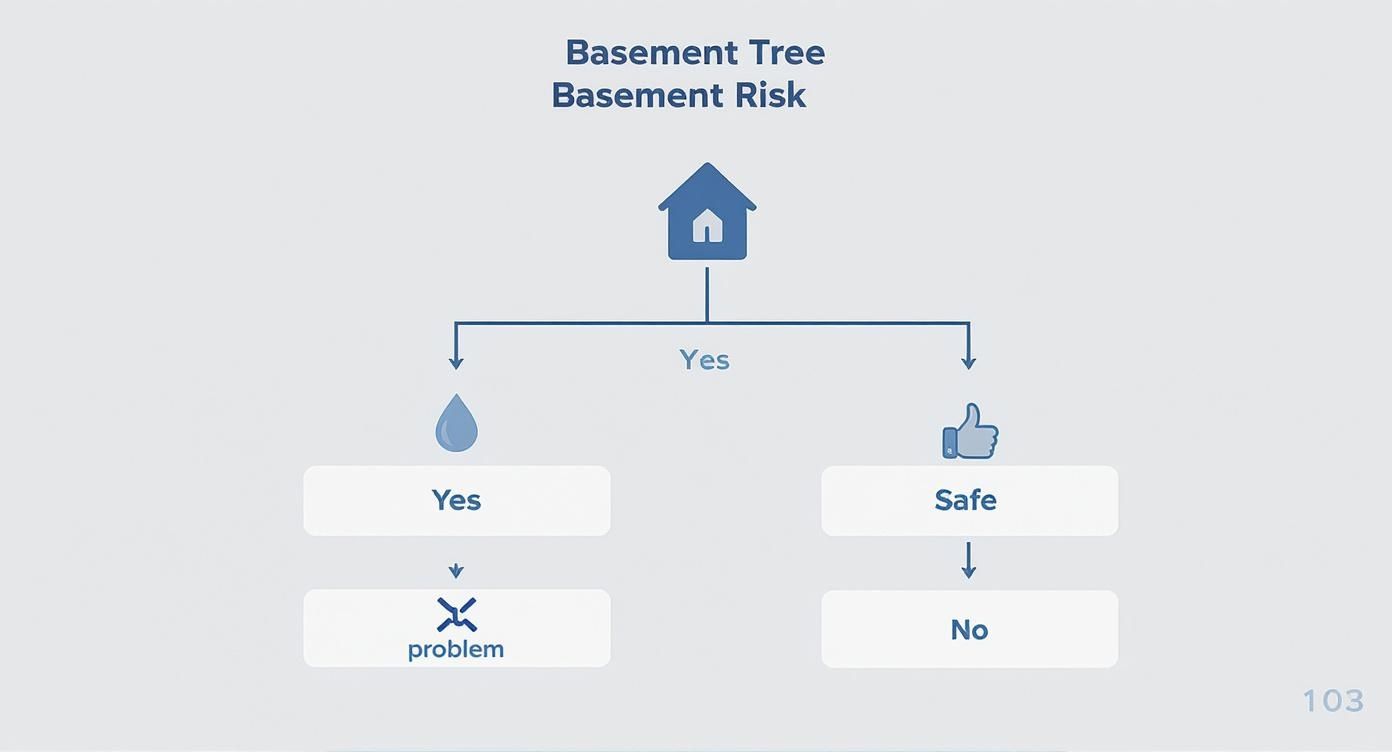 Infographic about basement waterproofing barrie