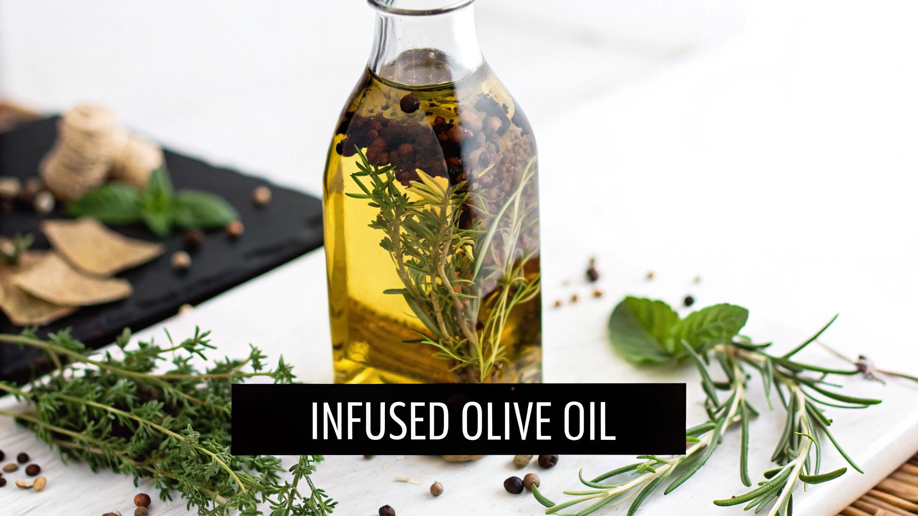 Image of infused olive oils