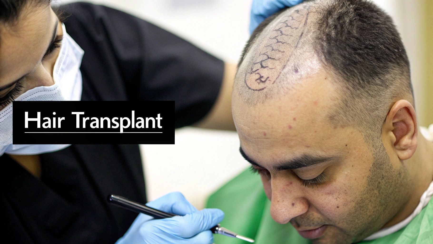 Hair Transplant Surgery (FUE/FUT)