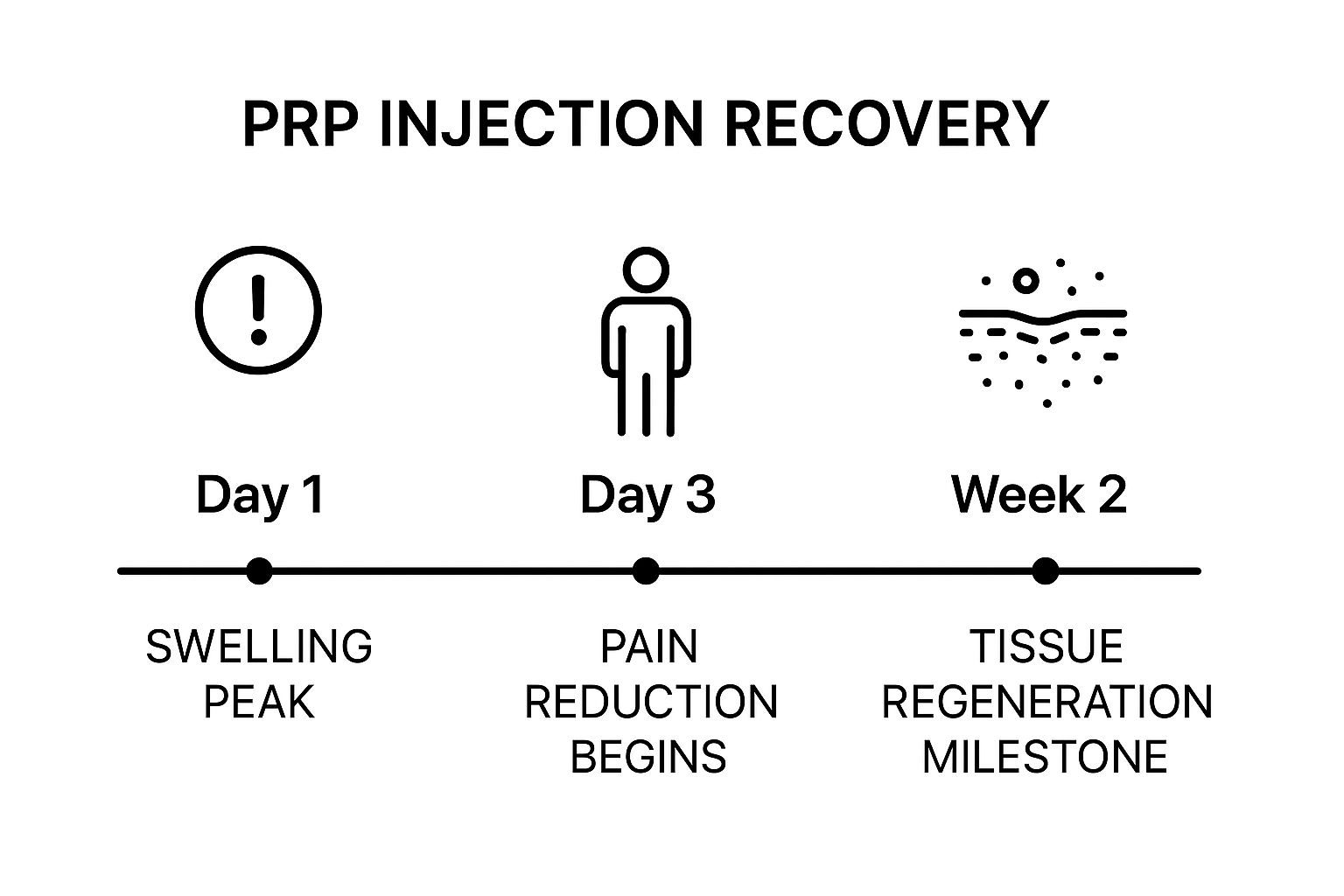 Infographic about prp injections painful
