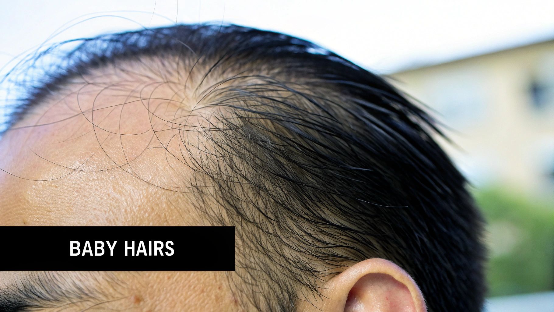 New Hair Sprouting (Baby Hairs)