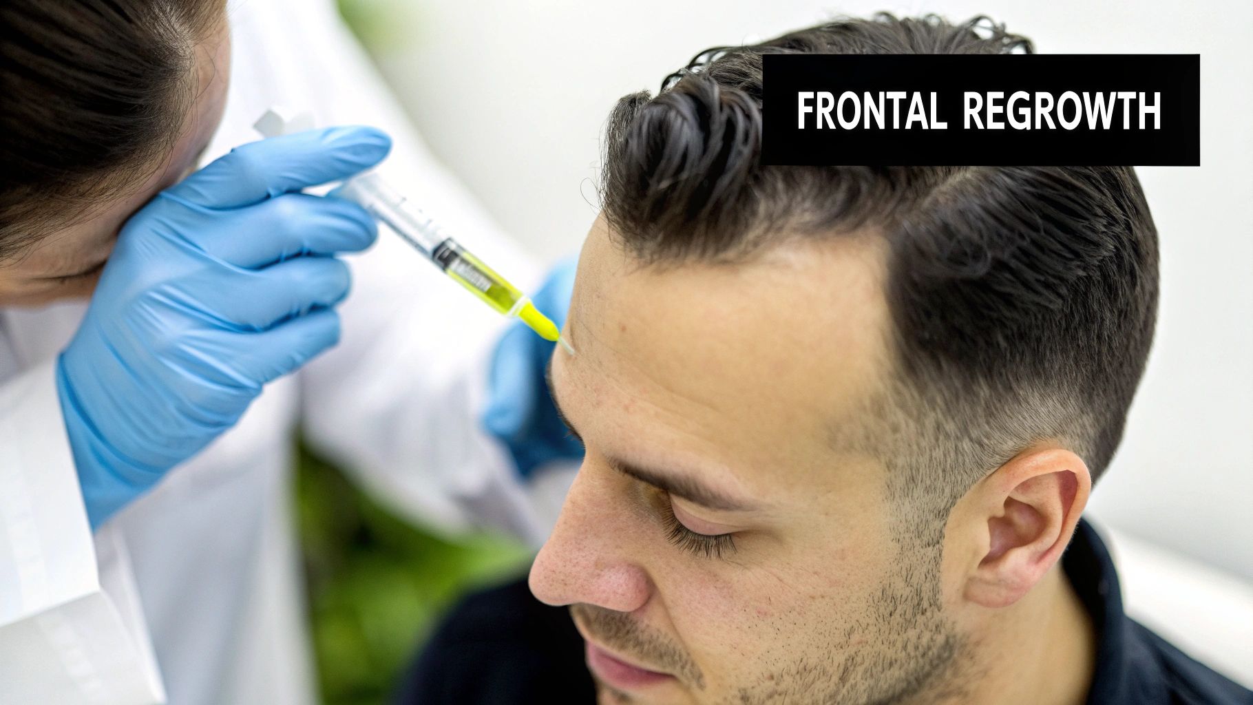 Early-Stage Male Pattern Baldness PRP Treatment