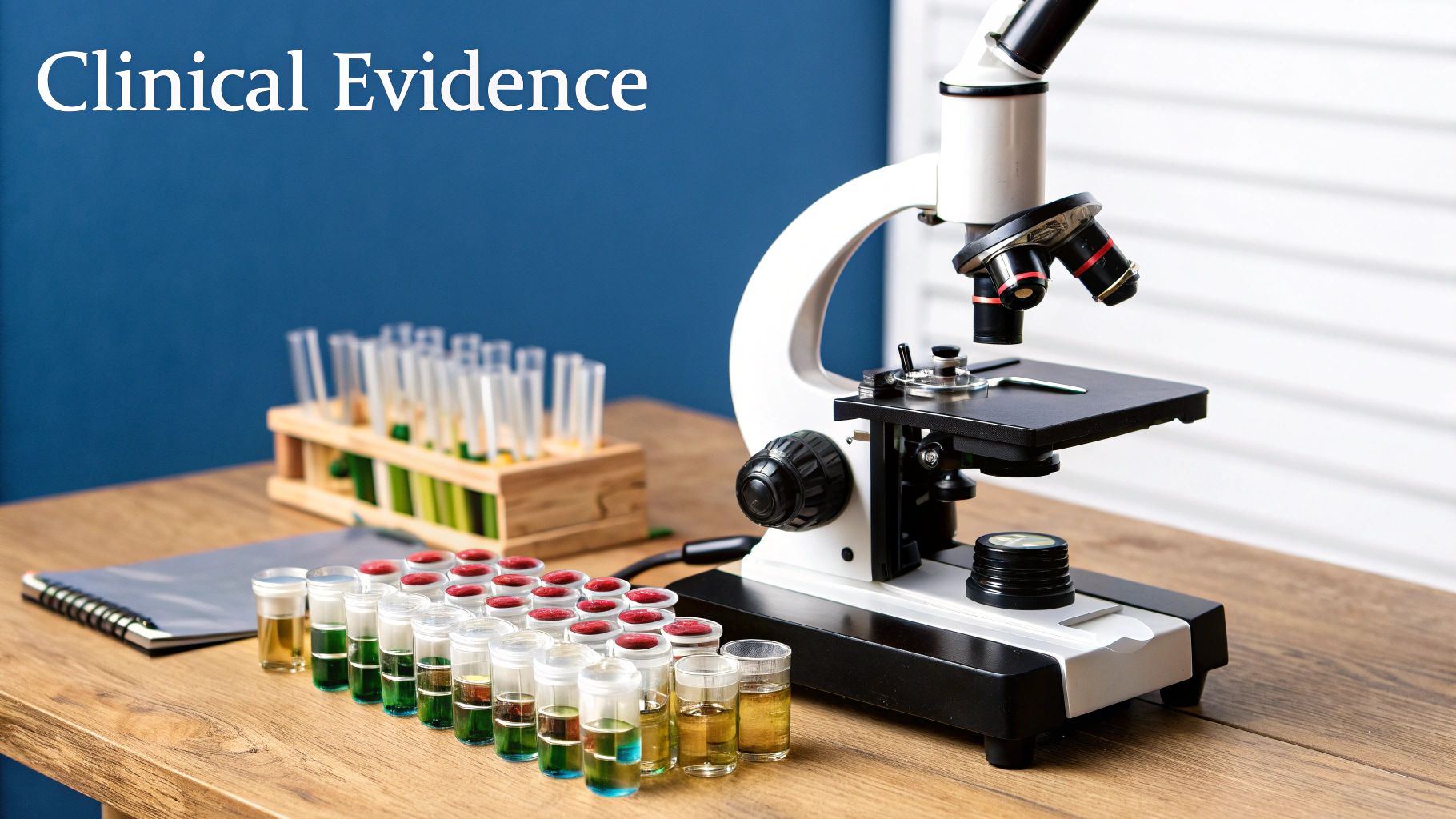 Microscope view of platelets in the blood stream