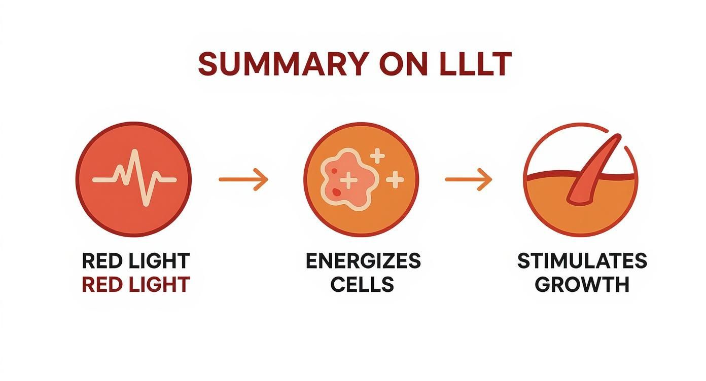 Infographic about best low level laser therapy devices
