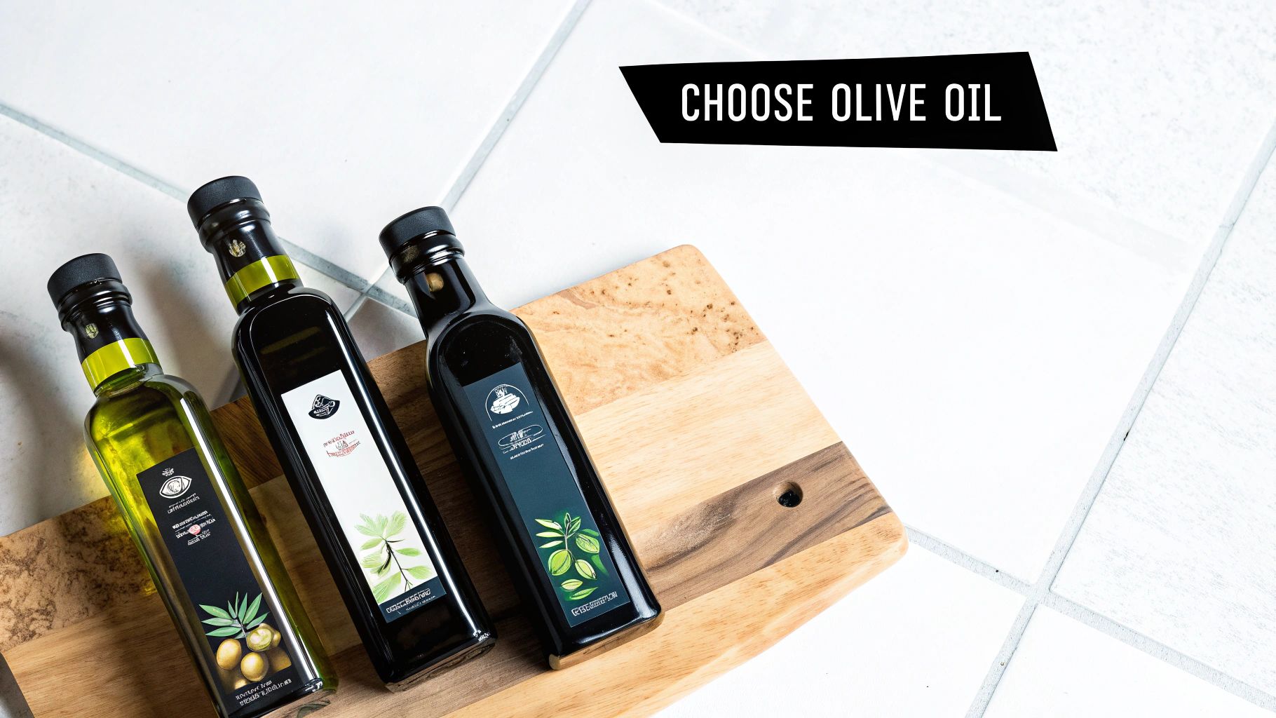 Ingredients for infused olive oil