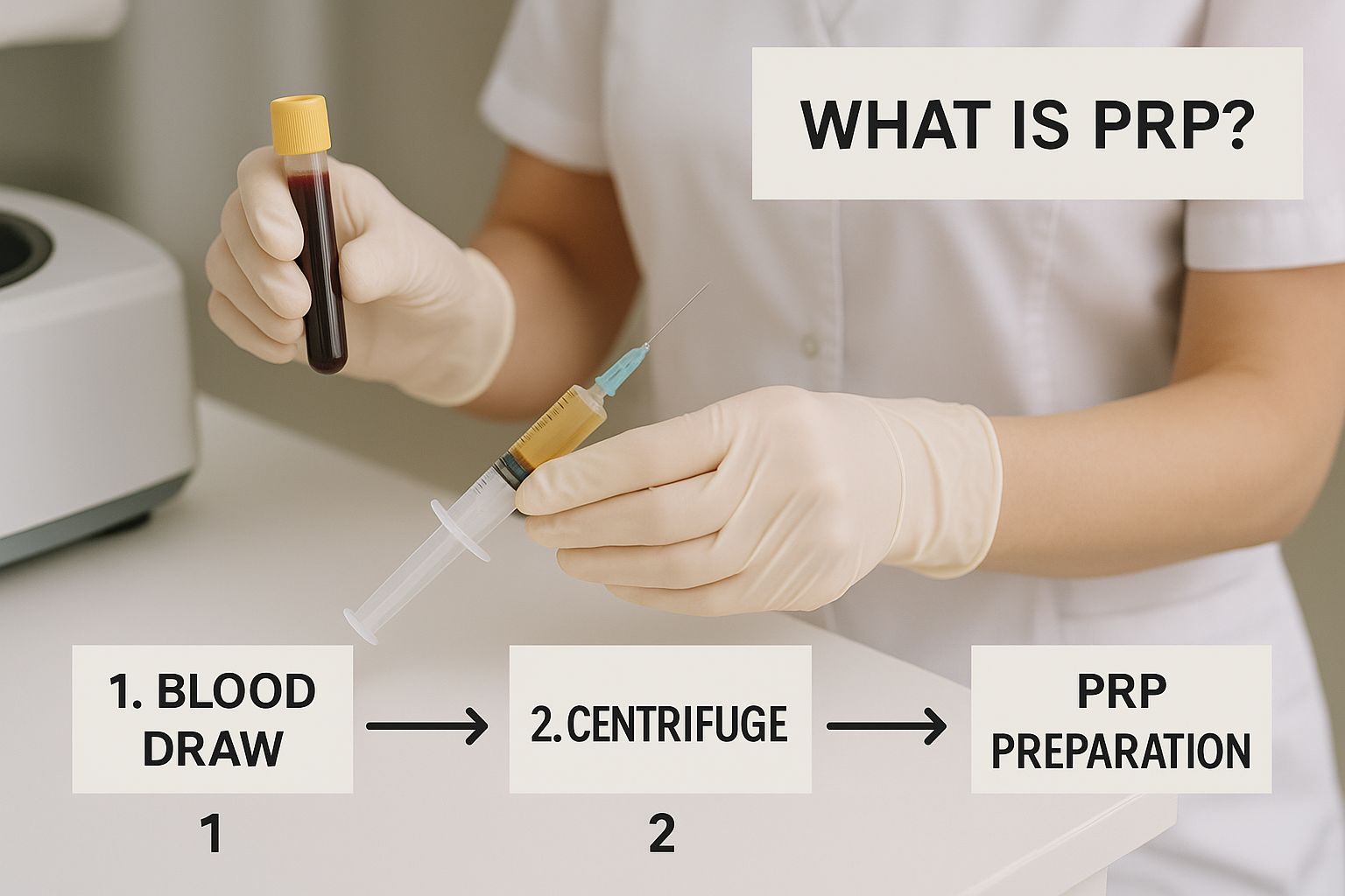 Infographic about does prp hair restoration work