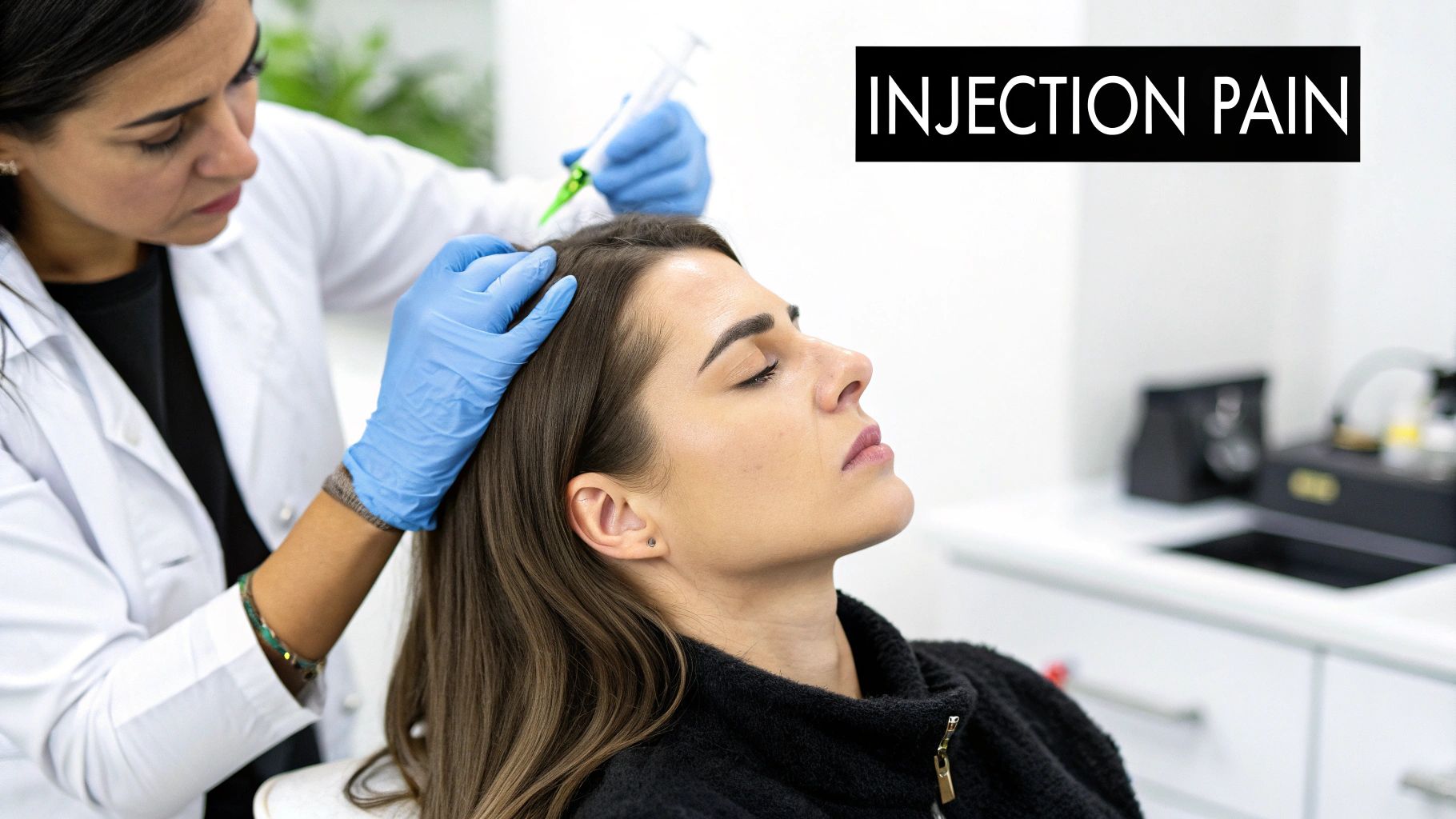 Pain and Discomfort at Injection Site