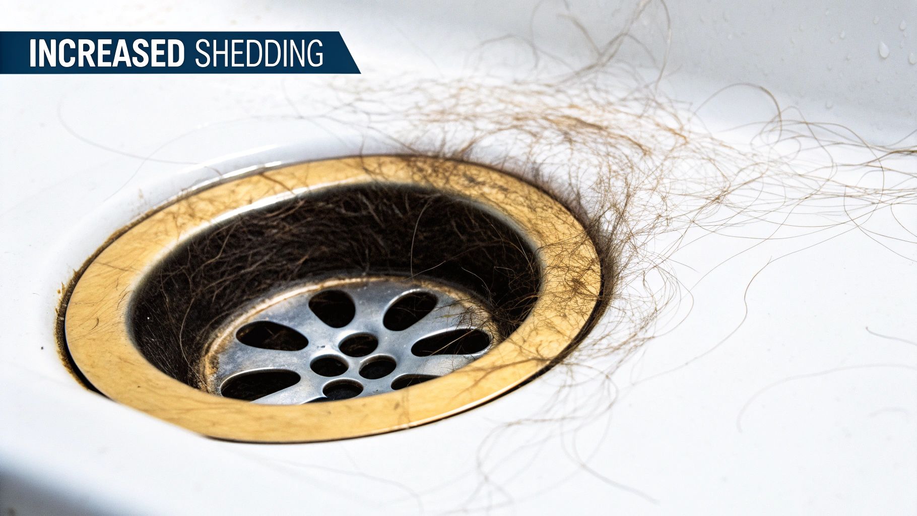 Increased Hair Shedding