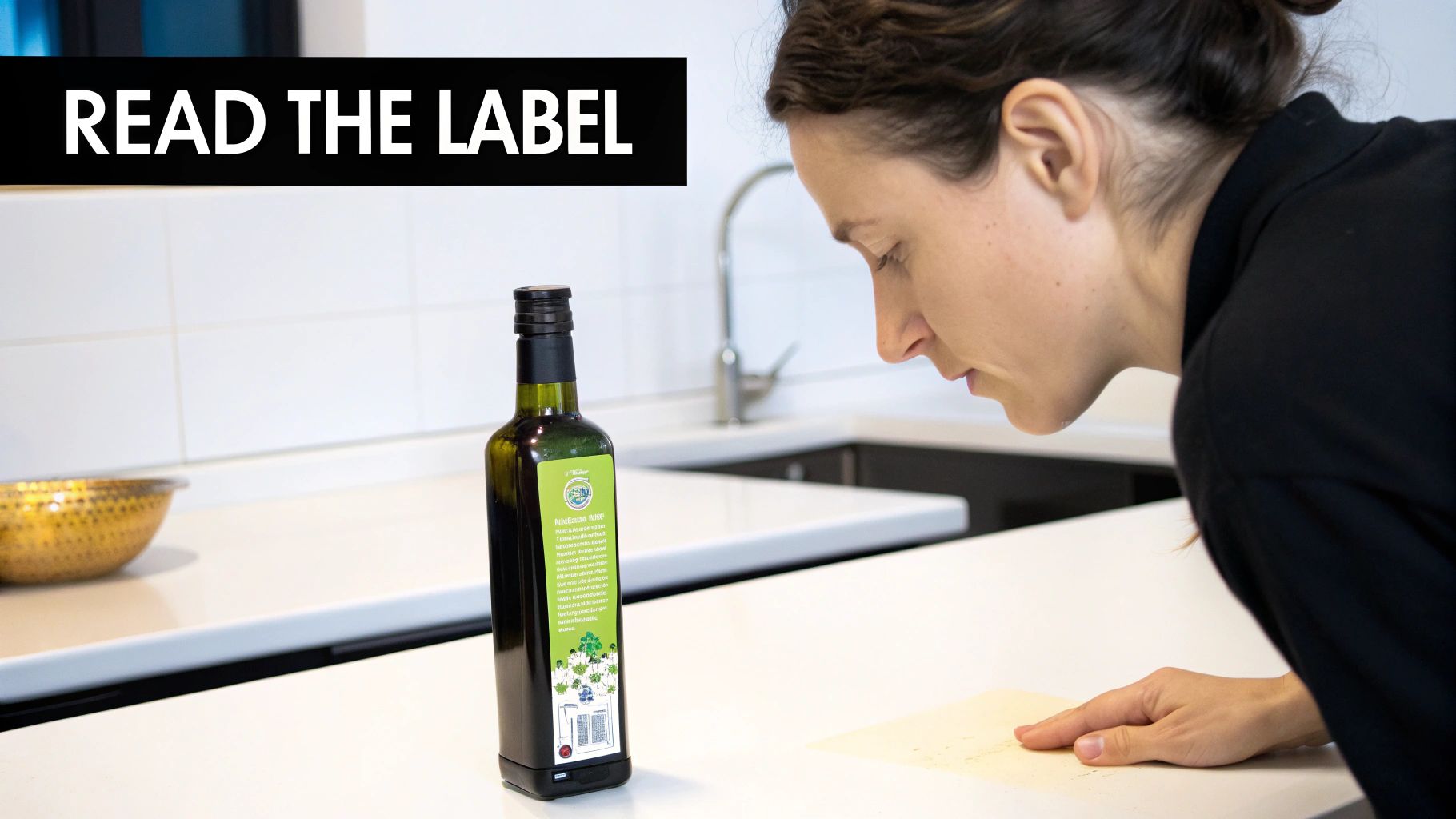 Olive oil being compromised