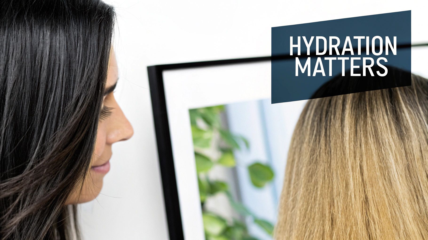 A person drinking a glass of water, symbolizing the connection between hydration and health.