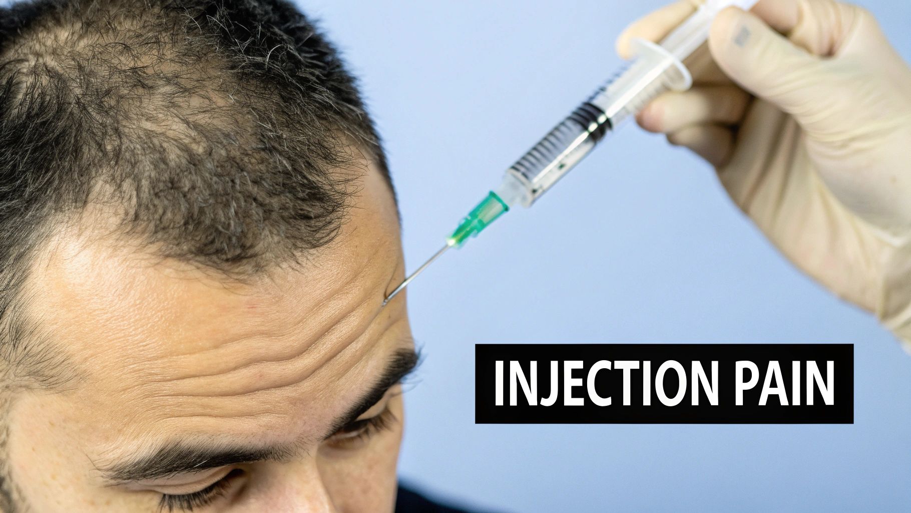 Pain and Discomfort at Injection Site
