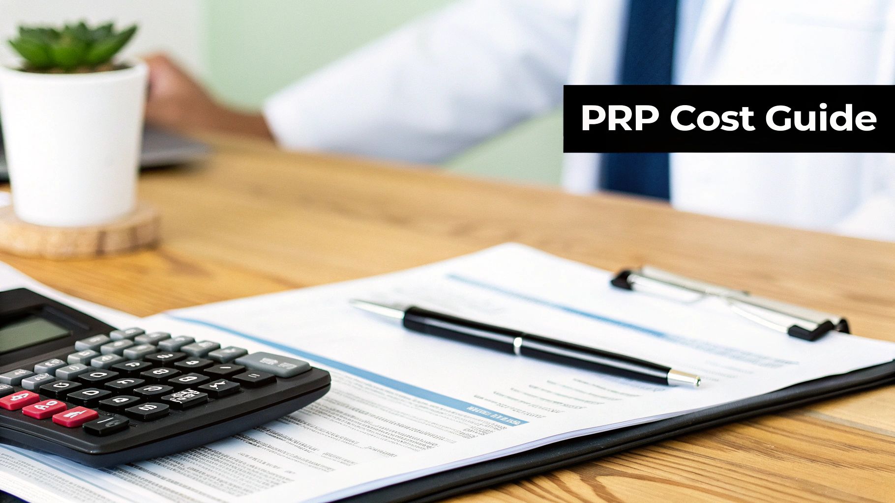 A patient receiving PRP hair restoration treatment on their scalp.