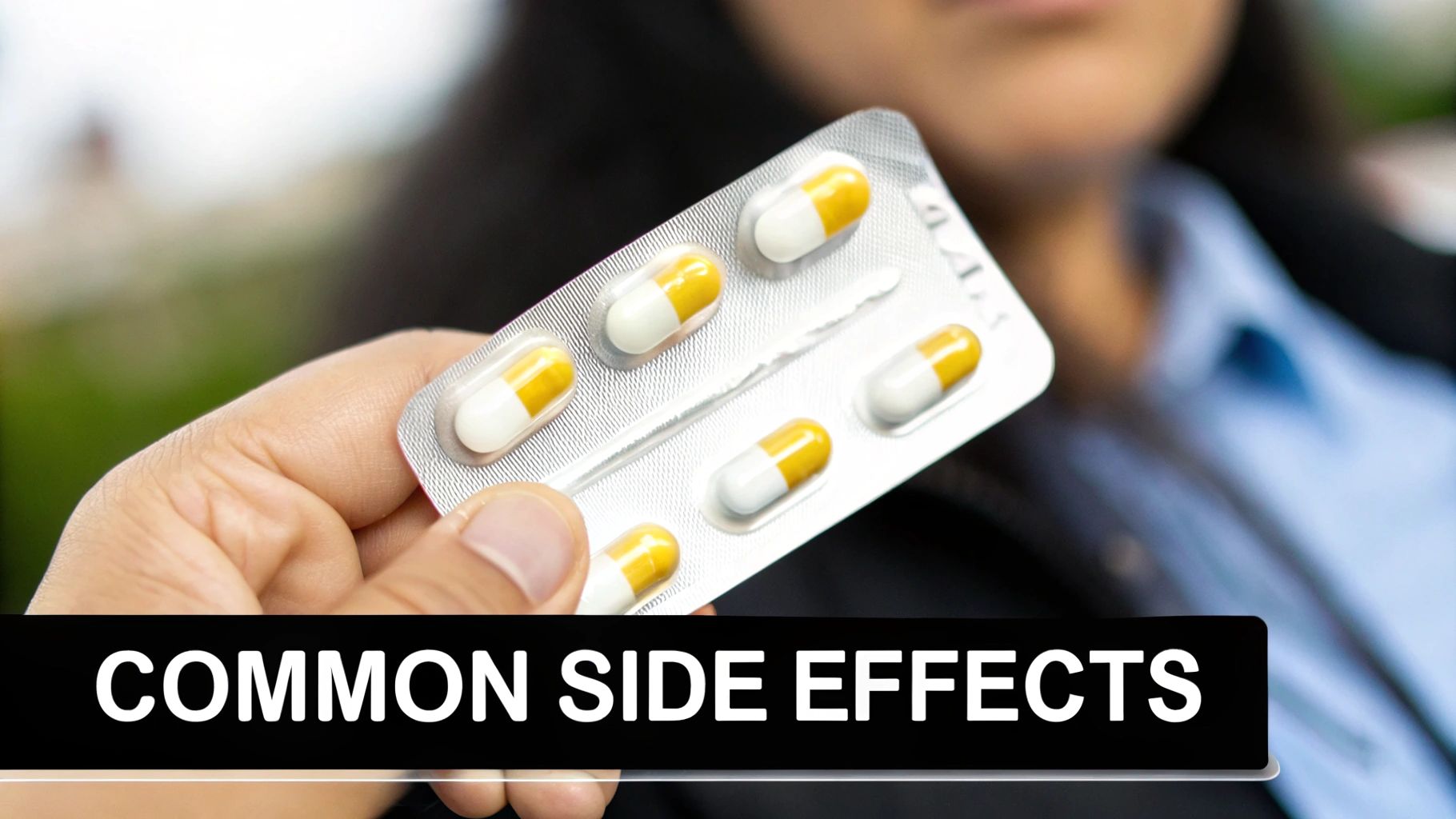 Man examining his beard and facial hair in the mirror.