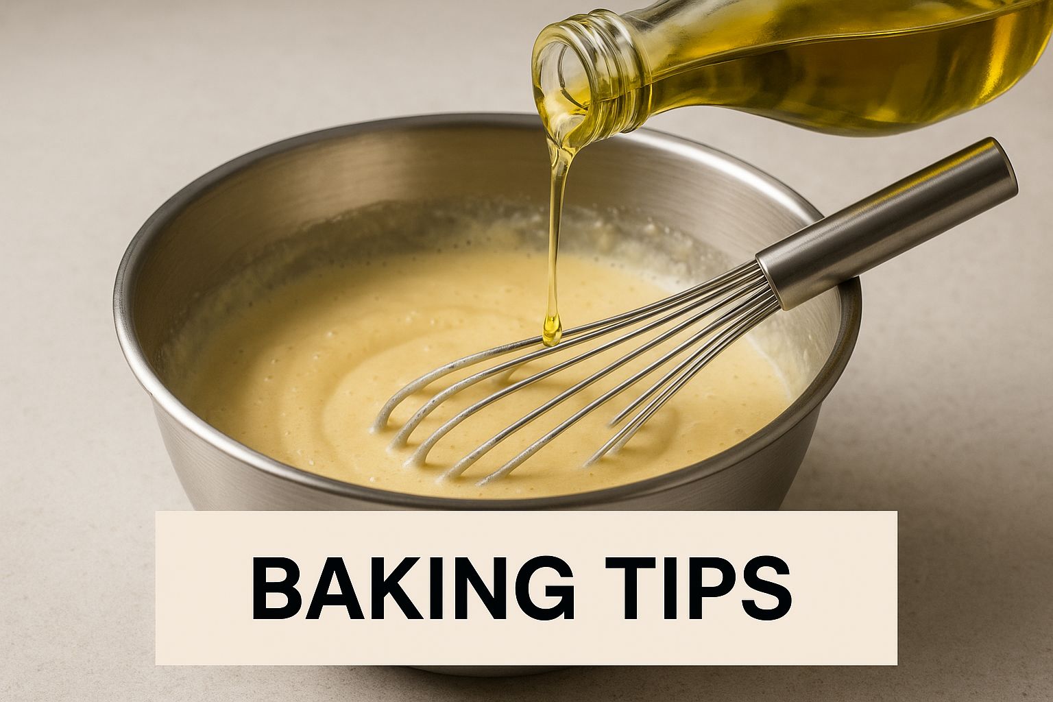 Infographic about can olive oil be used for baking