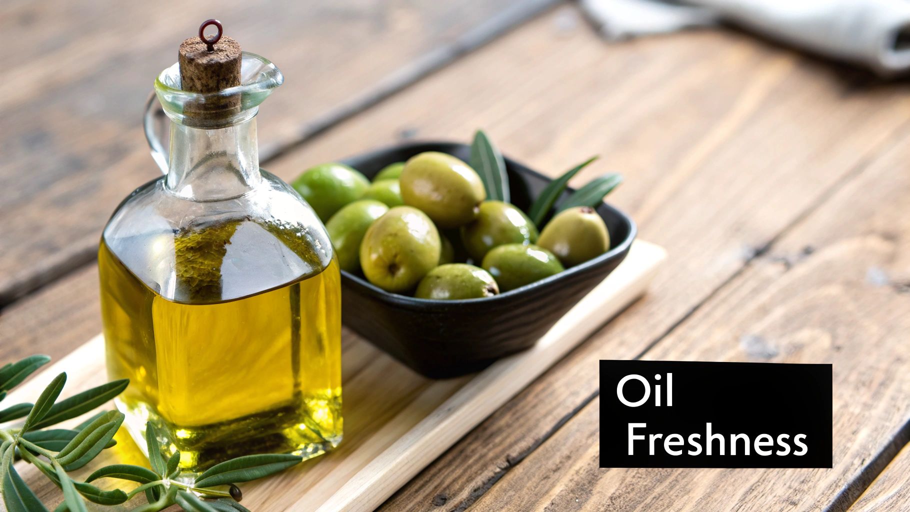 People smelling olive oil in small cups to test for freshness