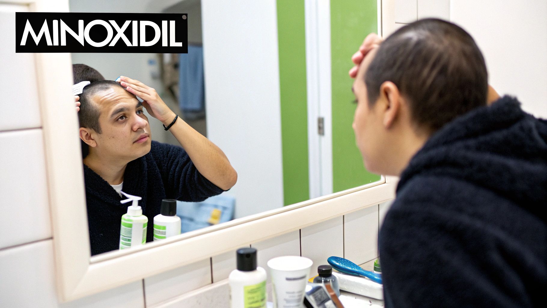 Minoxidil (Rogaine) Topical Application