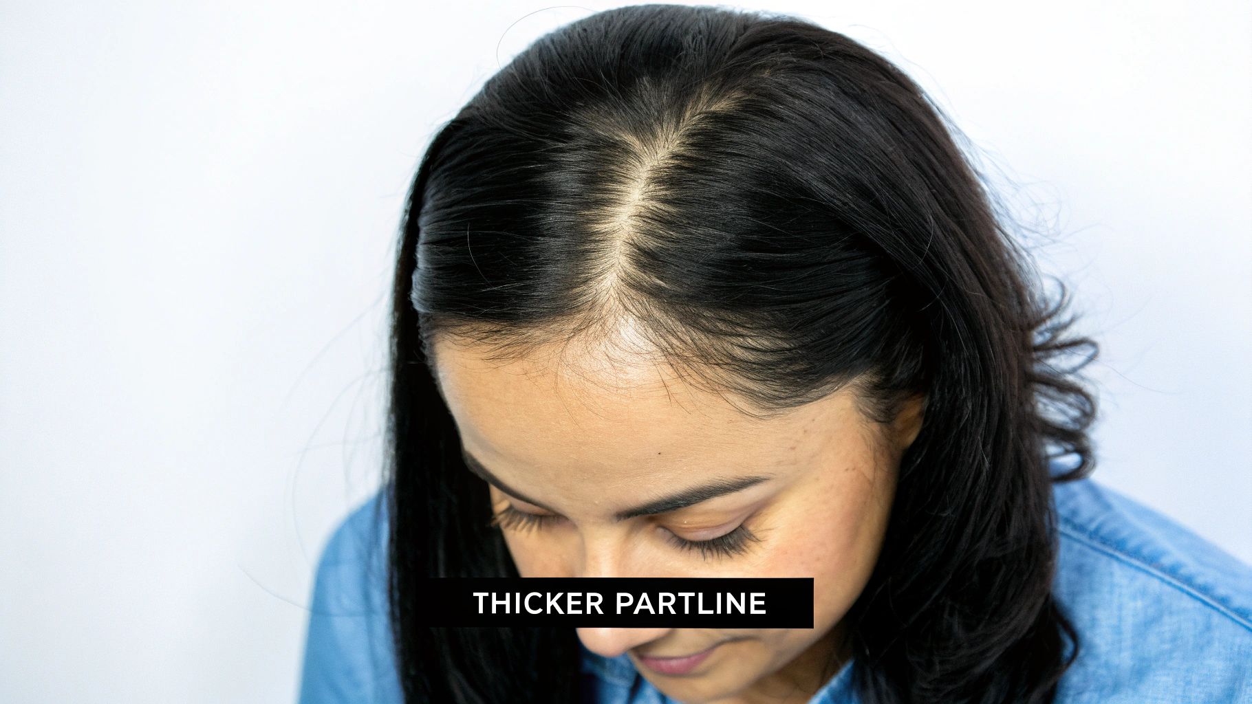 Female Diffuse Hair Thinning Treatment with PRP