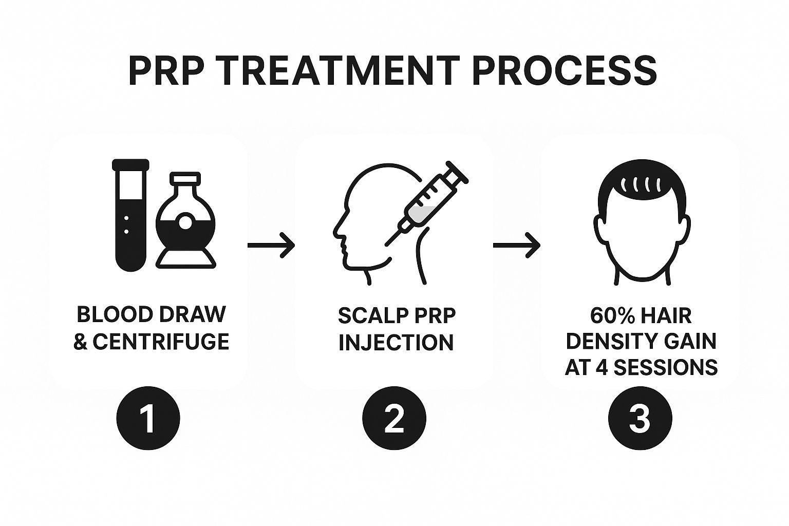 Male Pattern Baldness Reversal with PRP