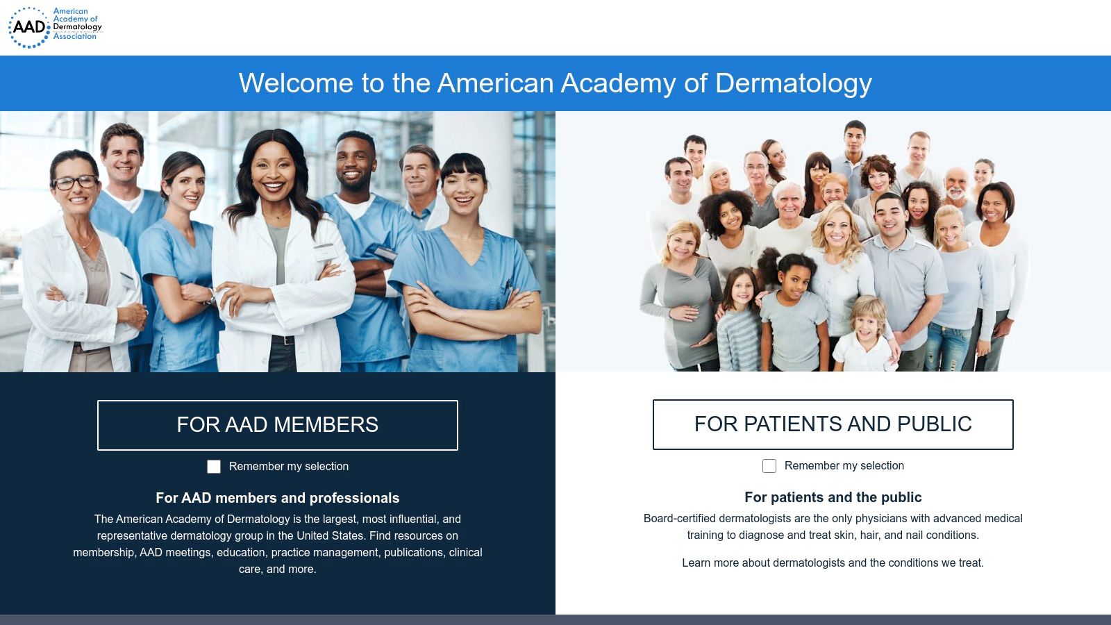 American Academy of Dermatology (AAD) – Find a Dermatologist