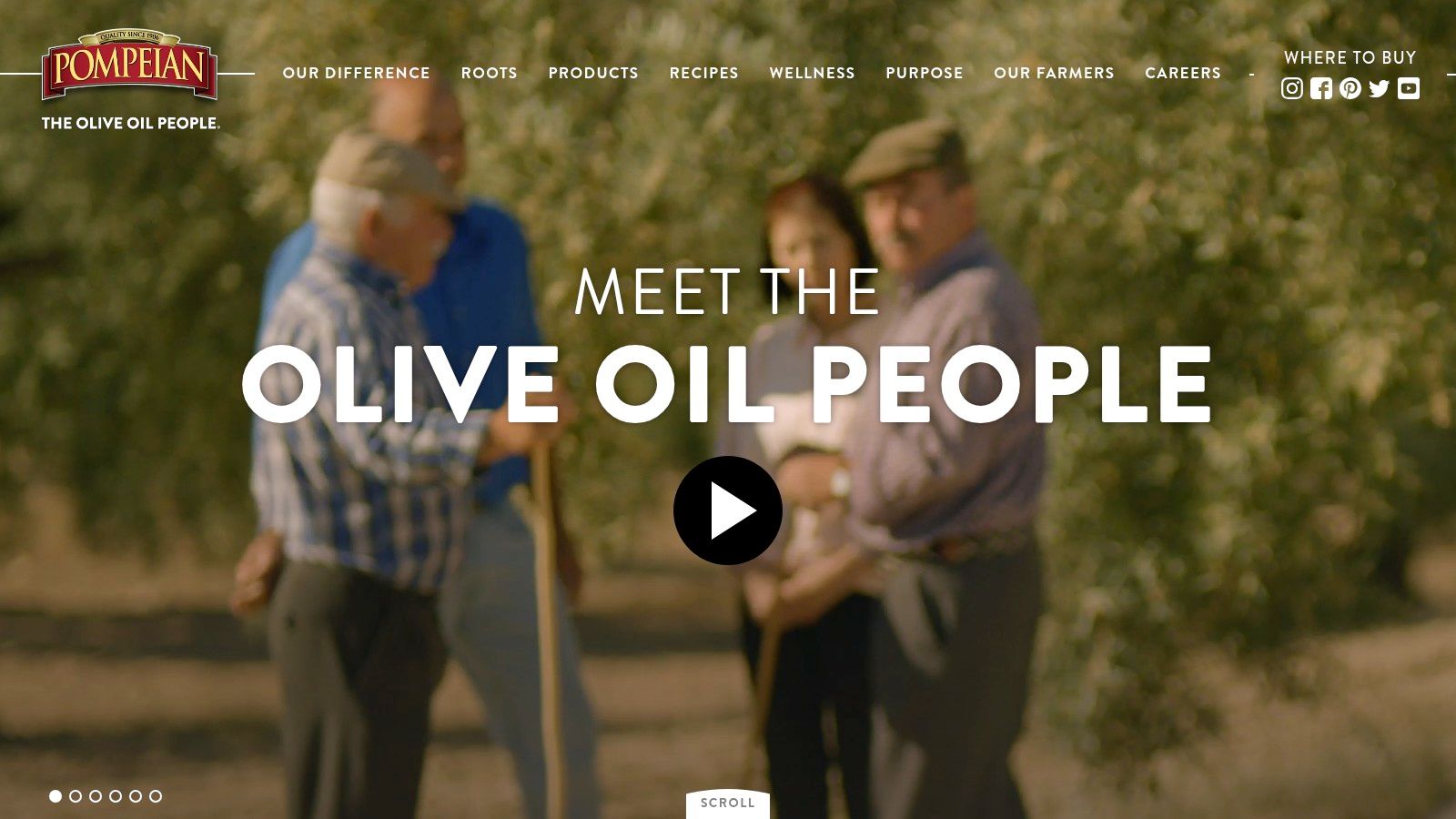 Pompeian Robust Extra Virgin Olive Oil