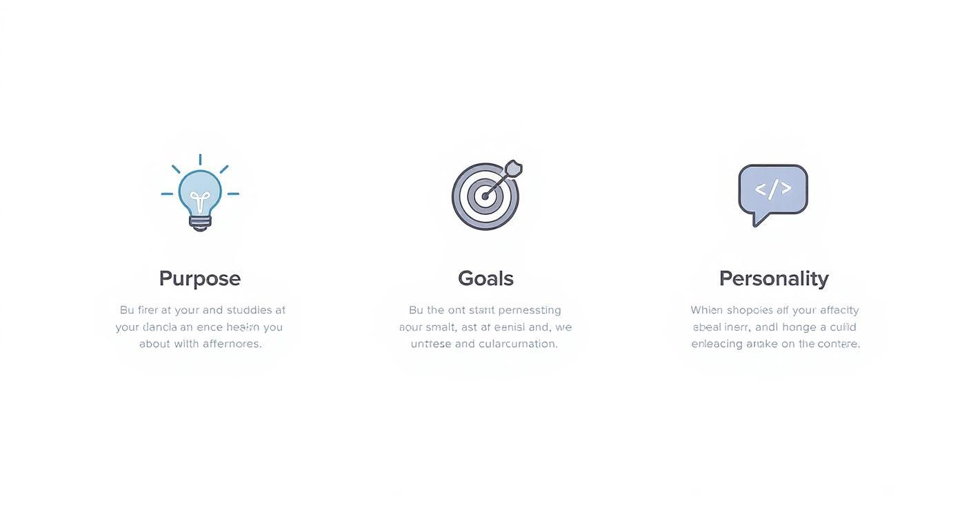 Infographic about design a chatbot