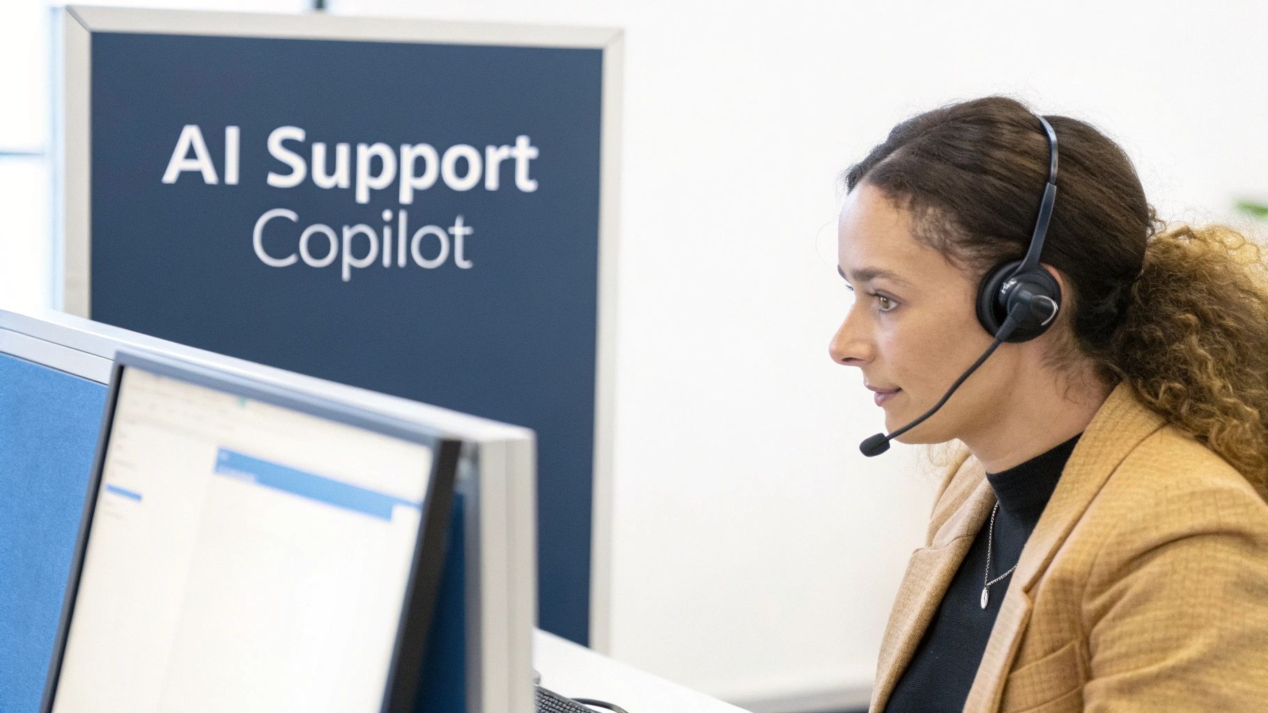 An empowered support team collaborating on customer satisfaction strategies