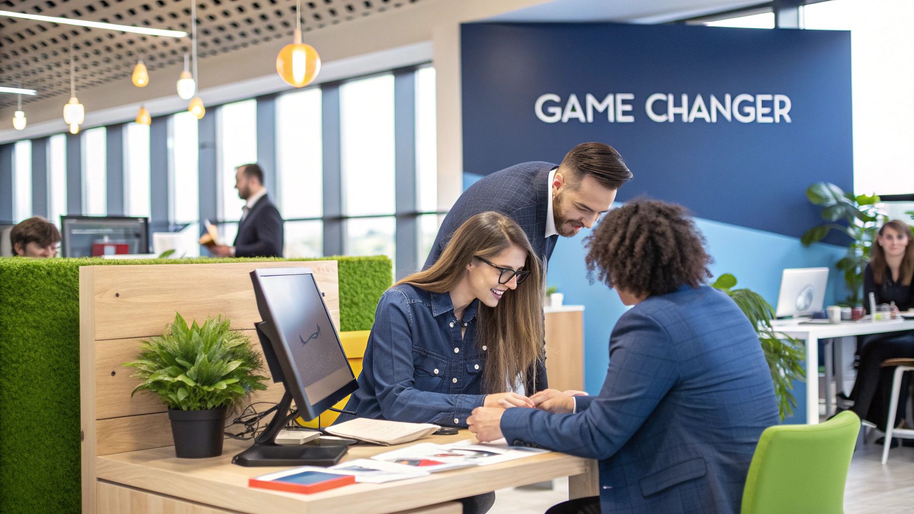 Screenshot of chatbot integration options with popular platforms