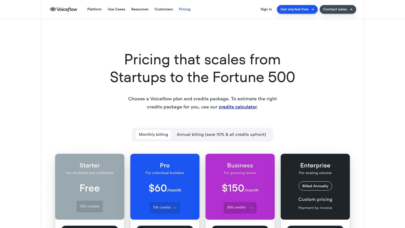 Voiceflow (design, test, and deploy chat/voice agents)
