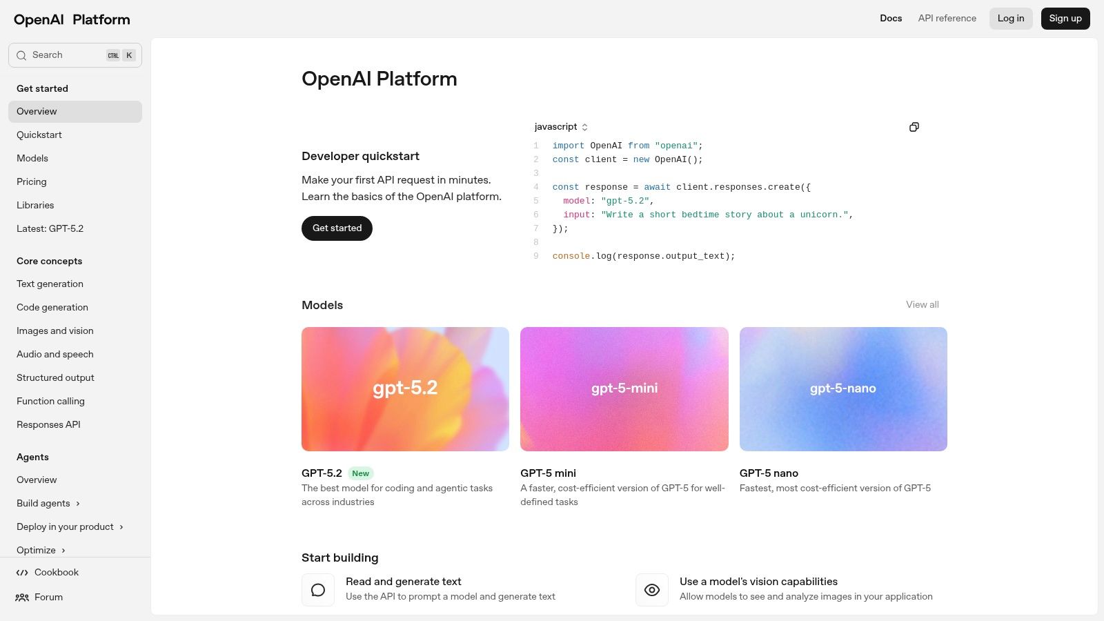 OpenAI API Platform