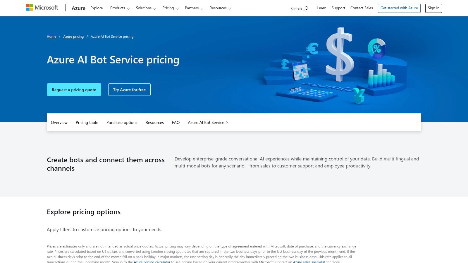 Microsoft Azure — Azure AI Bot Service (Bot Framework)