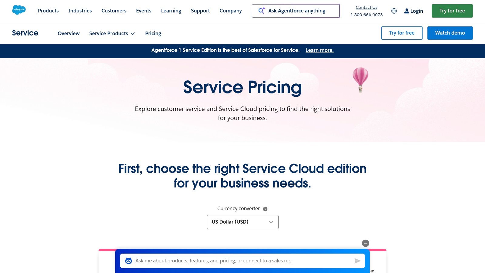Salesforce Service Cloud + Agentforce