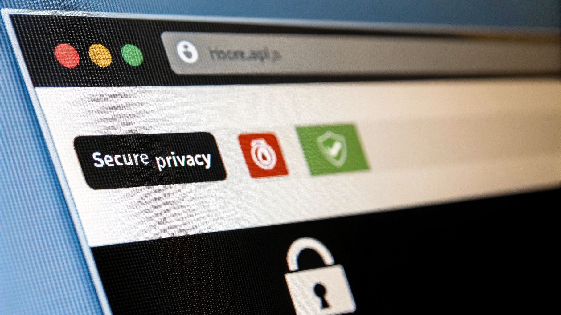 An infographic illustrating key aspects of website security and privacy compliance