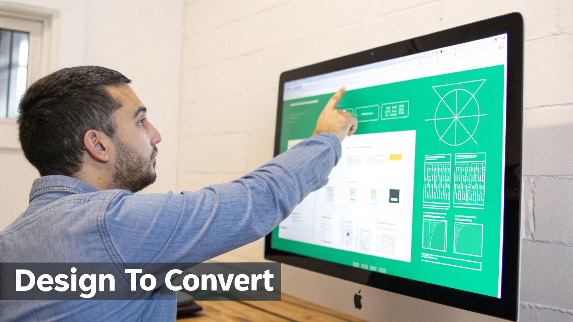 SaaS landing page showing a clean, persuasive design with clear call-to-actions and social proof.