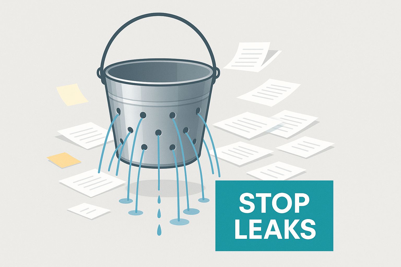 Infographic about lead management software