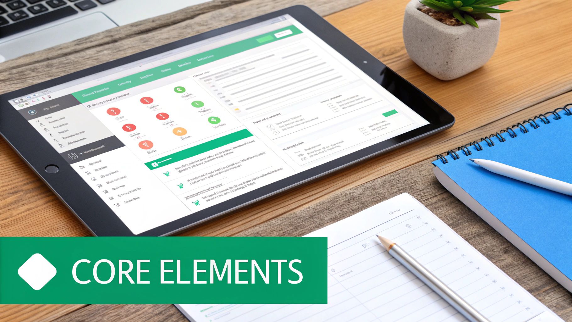 A blueprint showing the interconnected parts of a successful lead magnet strategy.