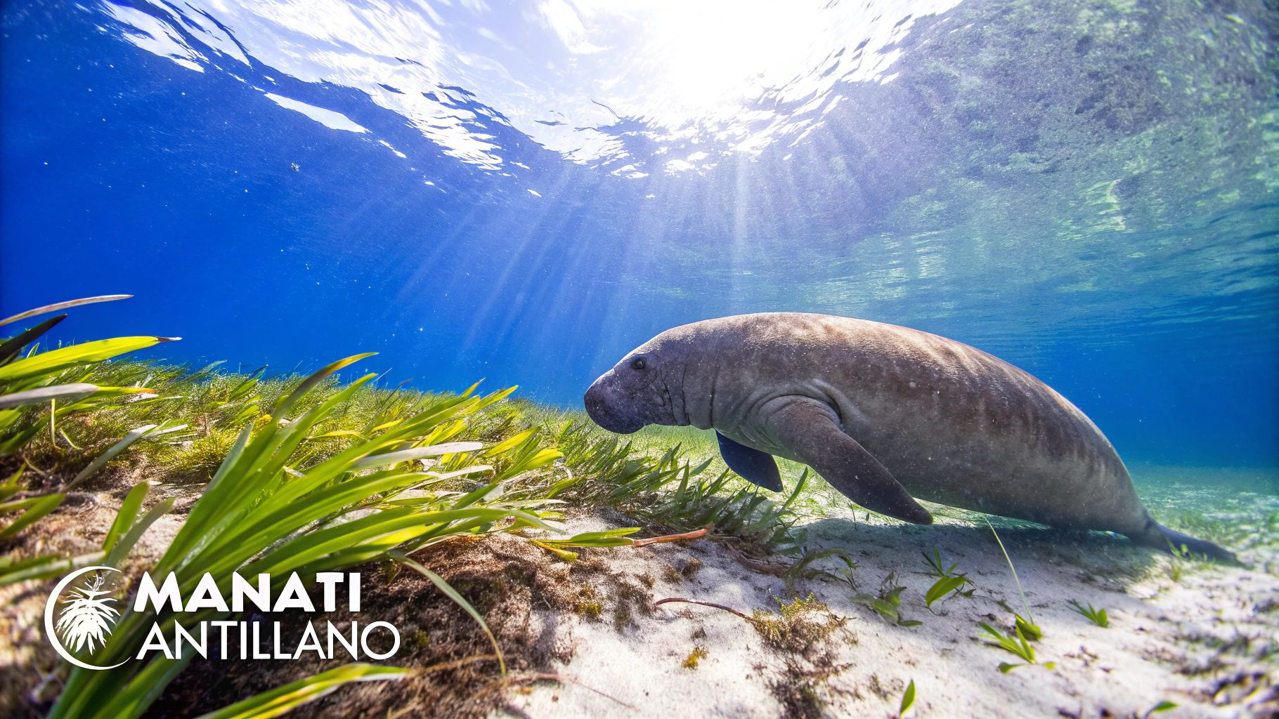 Manatí Antillano (Trichechus manatus)