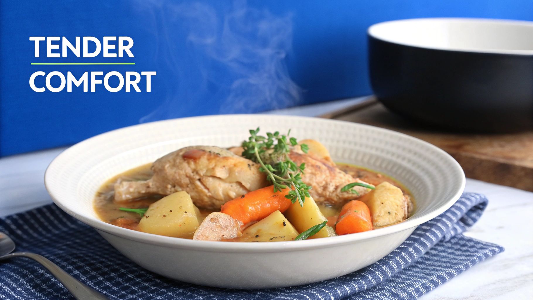 Slow-Cooked Chicken and Vegetable Stew