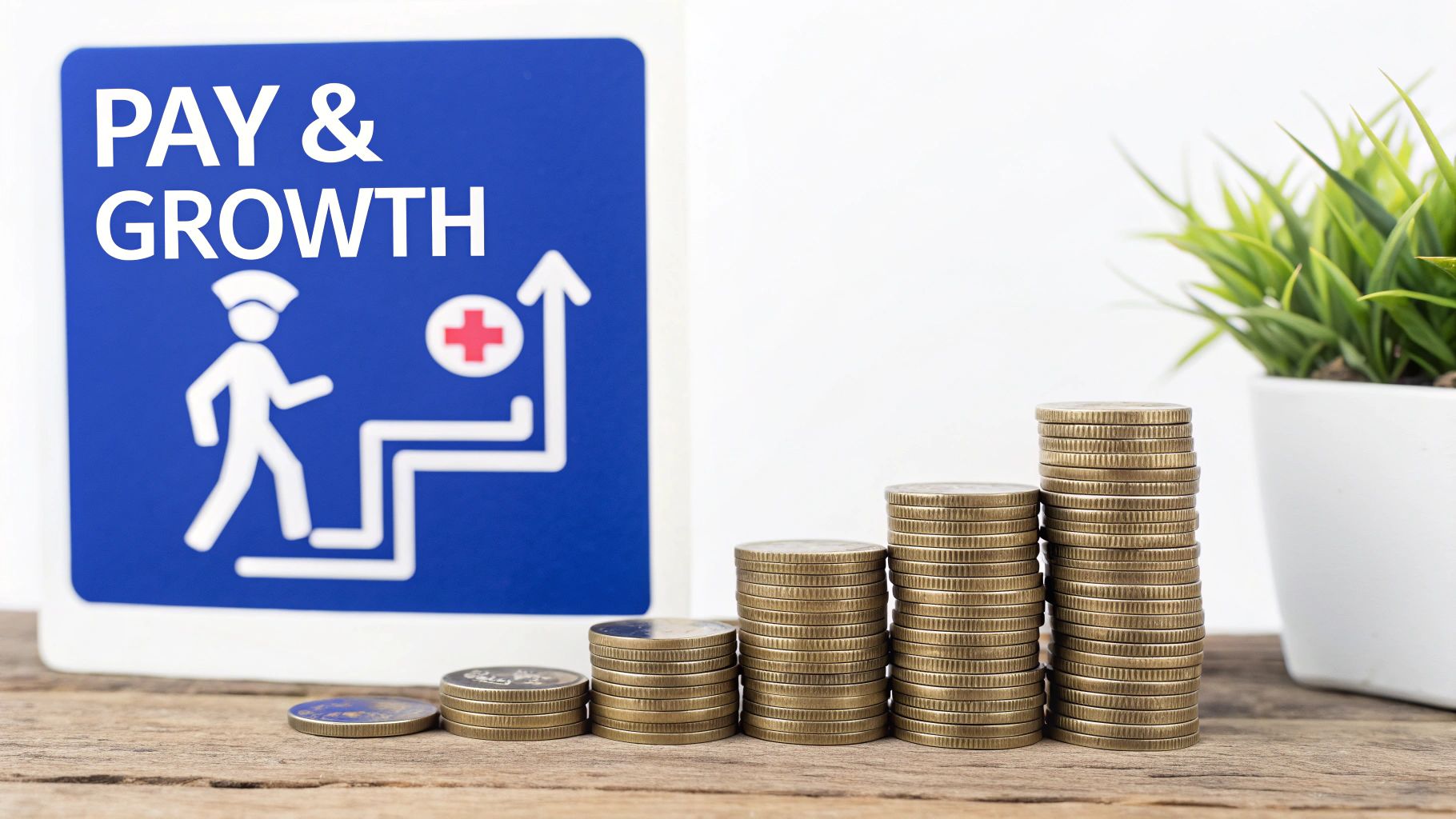 A smiling caregiver helping an elderly woman with a puzzle at her dining room table.