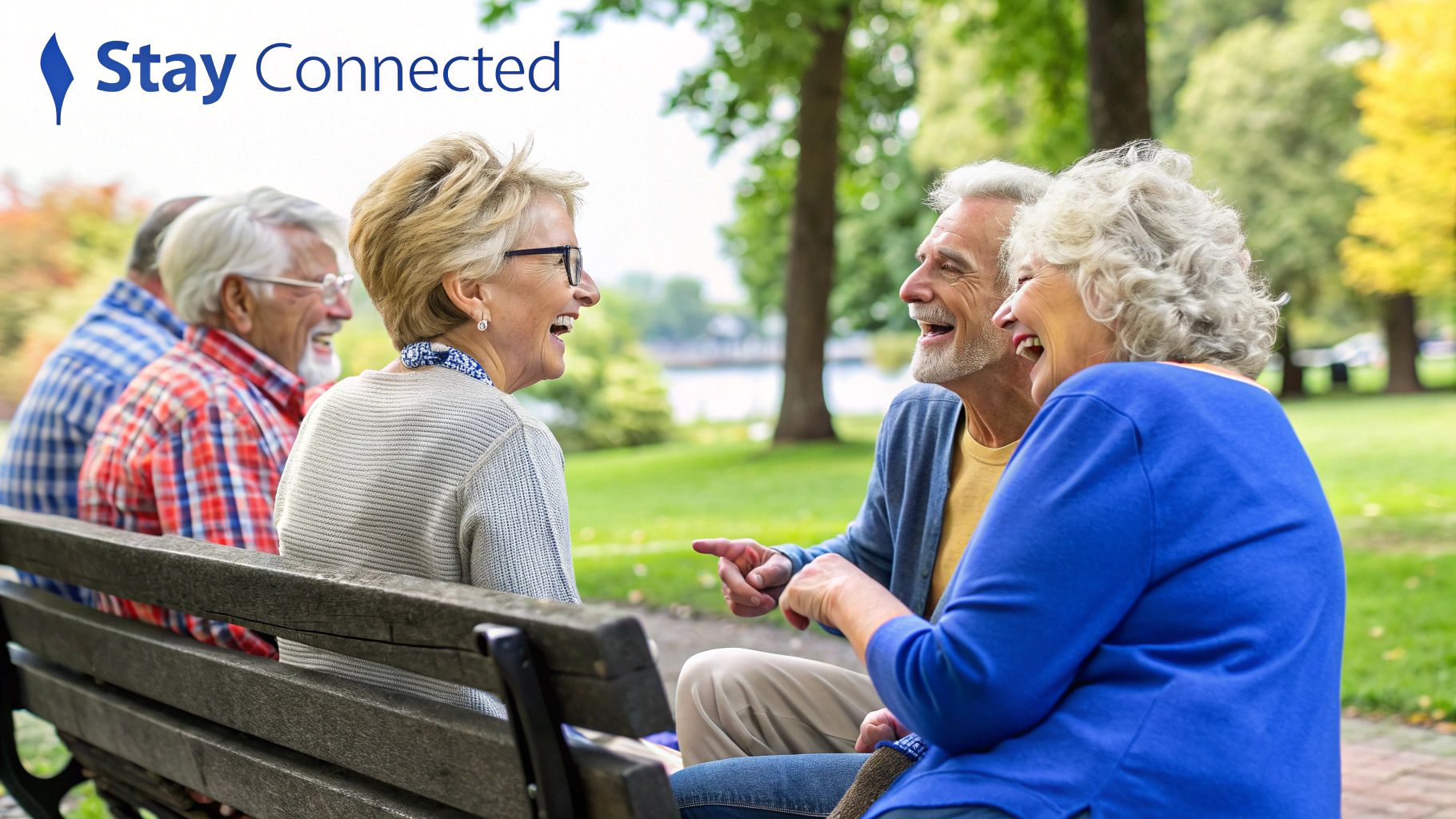 Older adults participating in a community activity, highlighting social connection.
