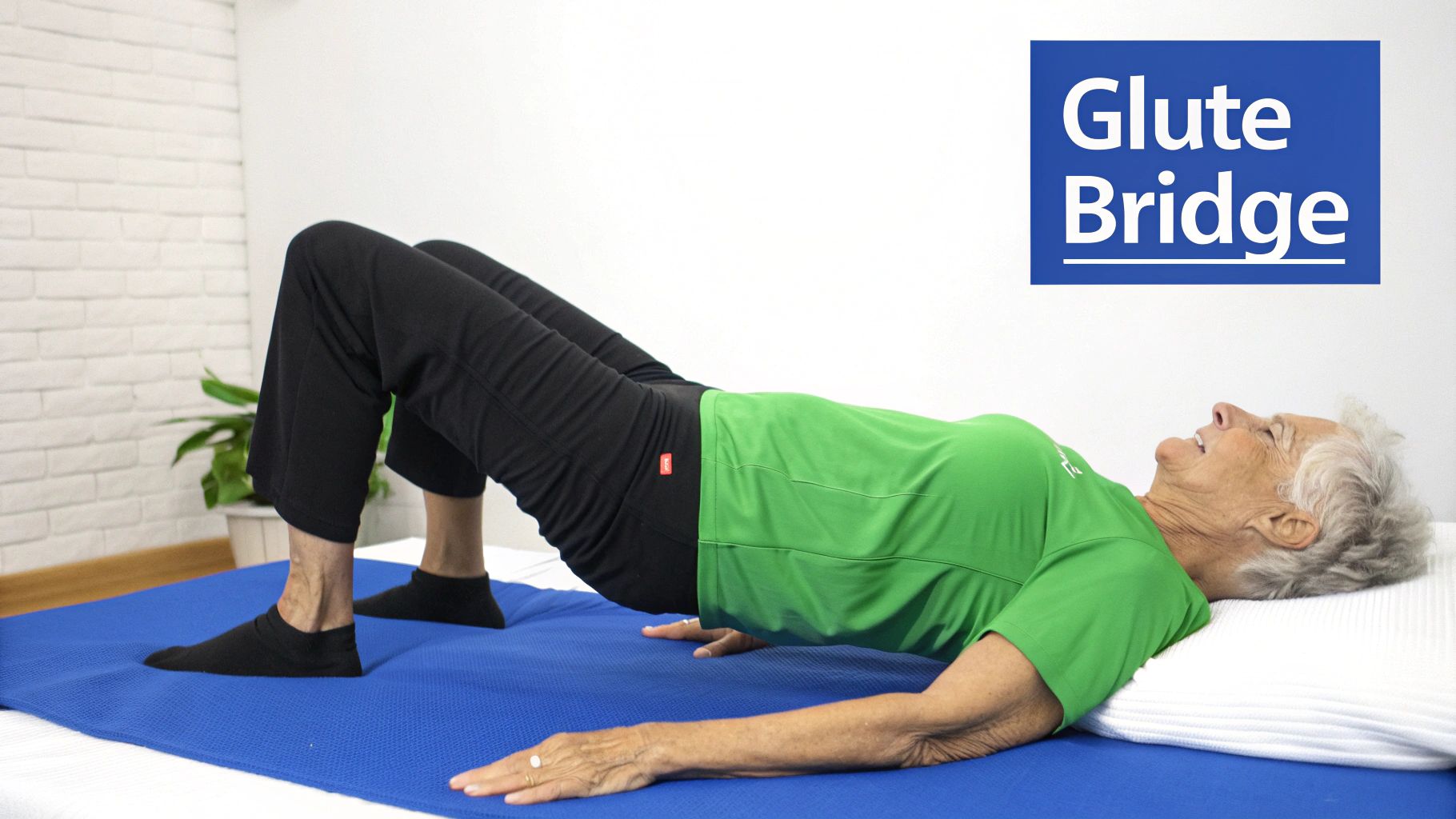 Bed Bridge (Glute Bridges)