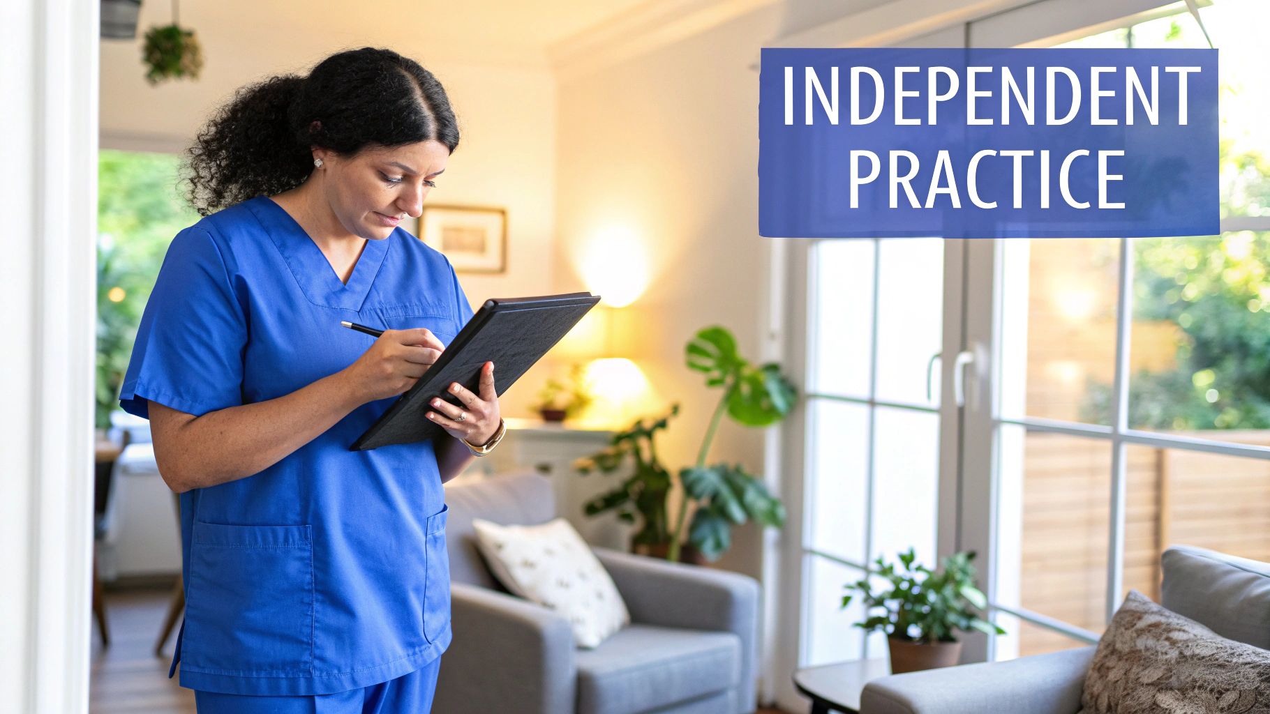 How do you handle working independently without direct supervision?