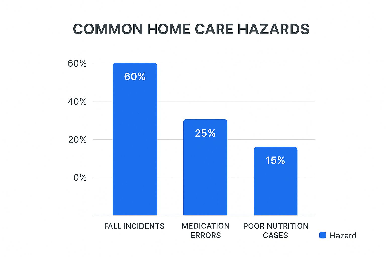 Infographic about home care for elderly