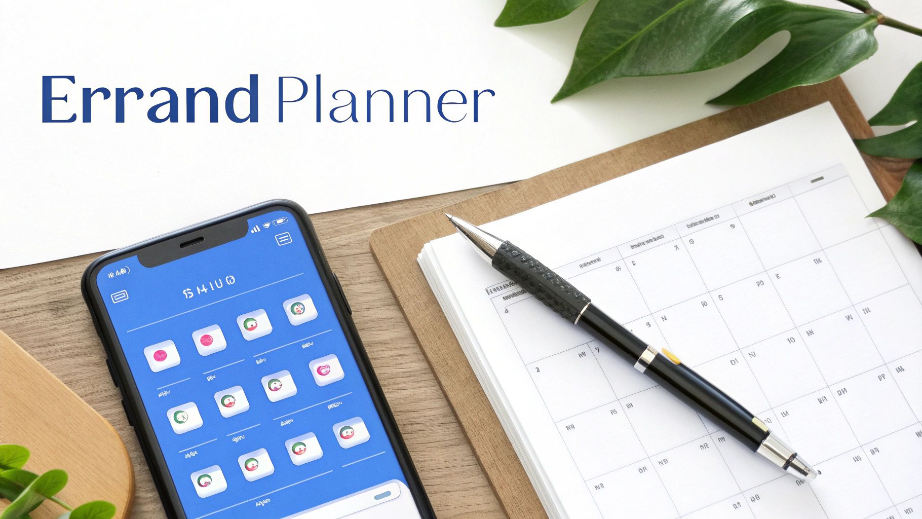 Weekly Errand Checklist