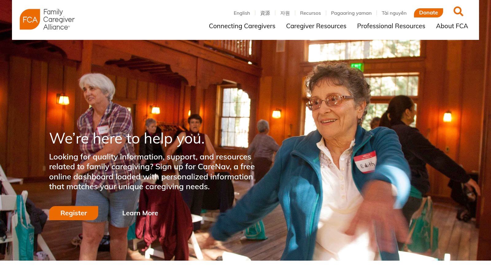 Family Caregiver Alliance (FCA)