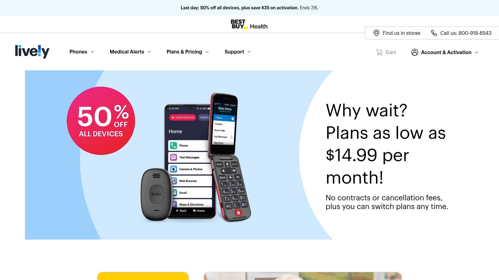 Lively (formerly GreatCall)