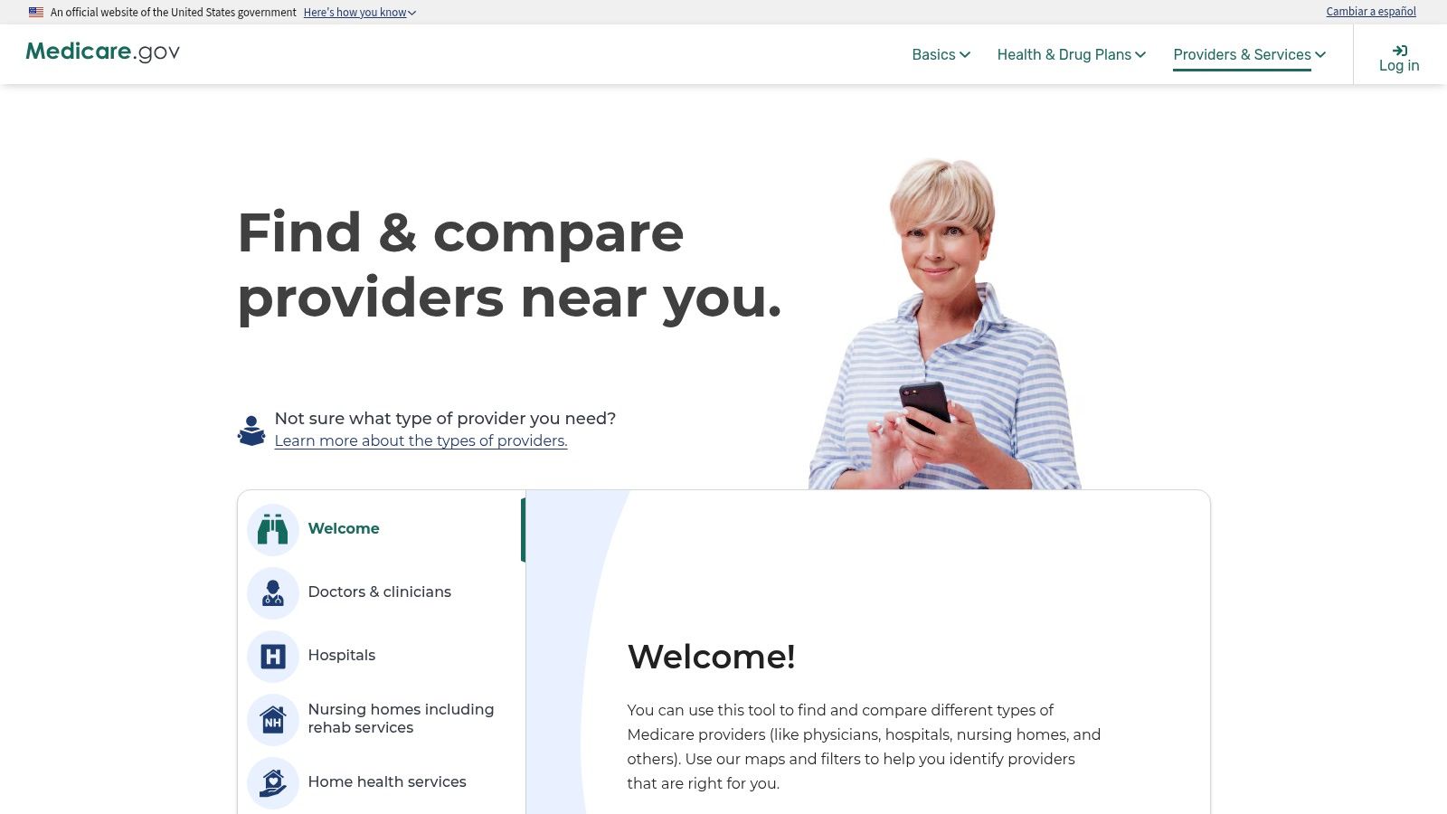 Medicare Care Compare (Centers for Medicare & Medicaid Services)