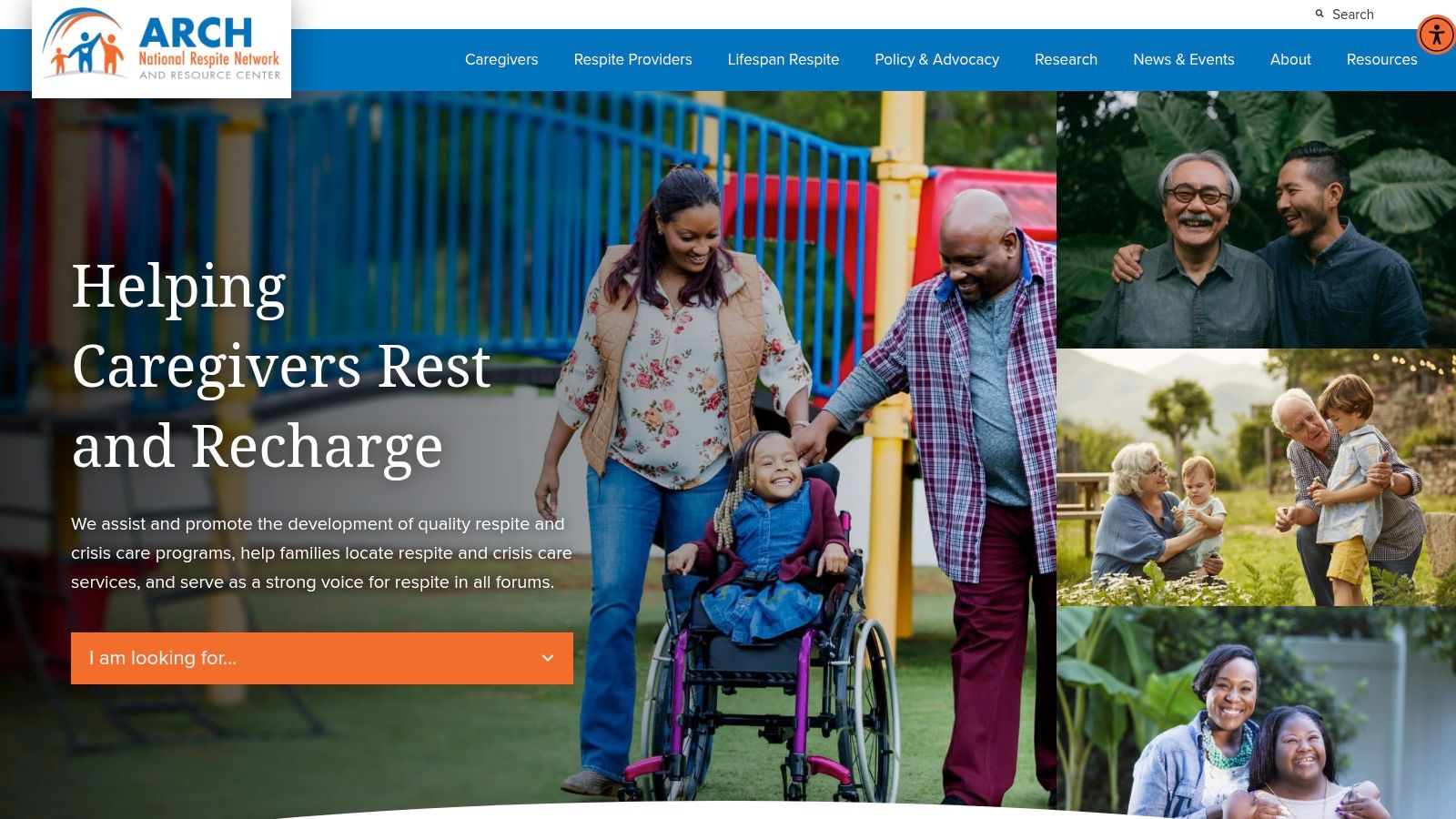 ARCH National Respite Network & Resource Center – National Respite Locator