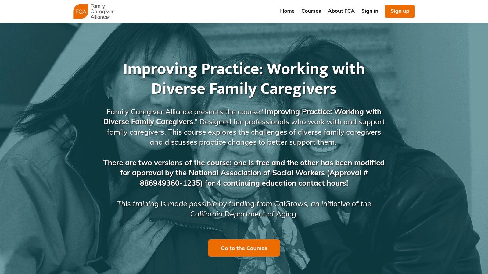 Family Caregiver Alliance — Learn.Caregiver.org