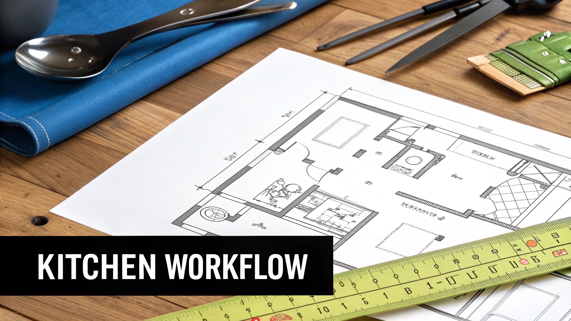 Design an Efficient Kitchen Layout and Workflow