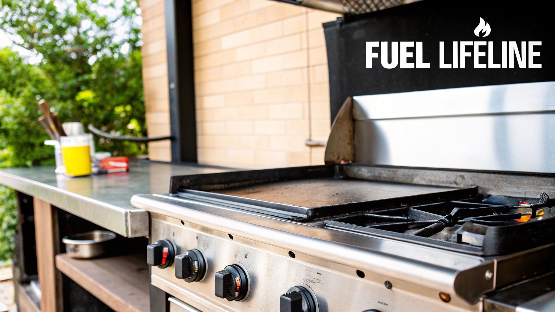 Commercial Griddle Gas Line Lifeline